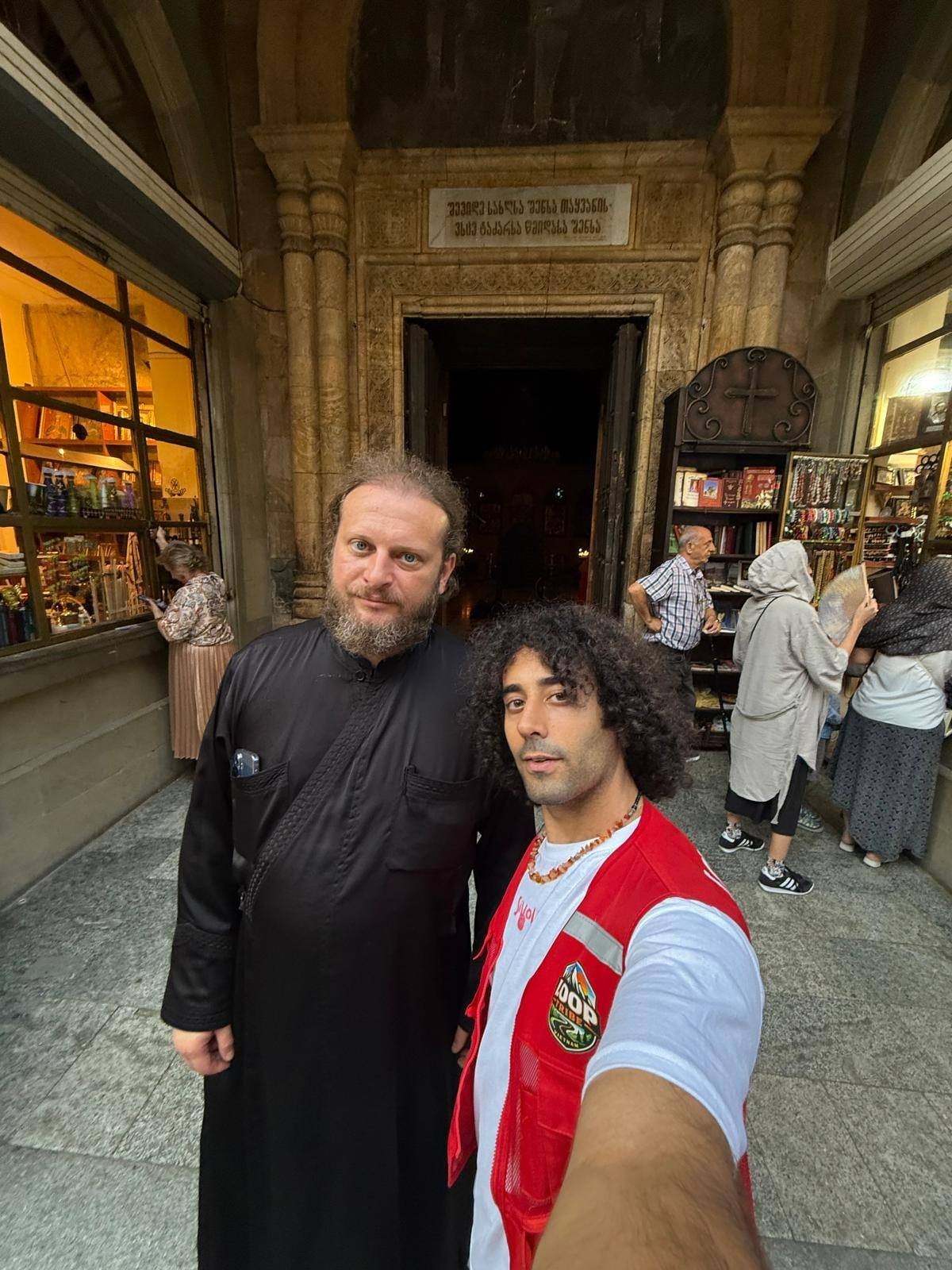 A Tbilisi, in Georgia