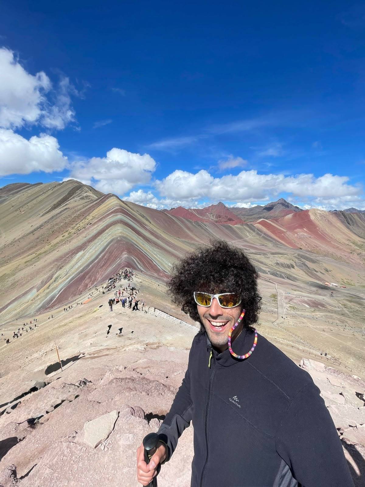 Vinicunca, la montagna arcobaleno, in Perù